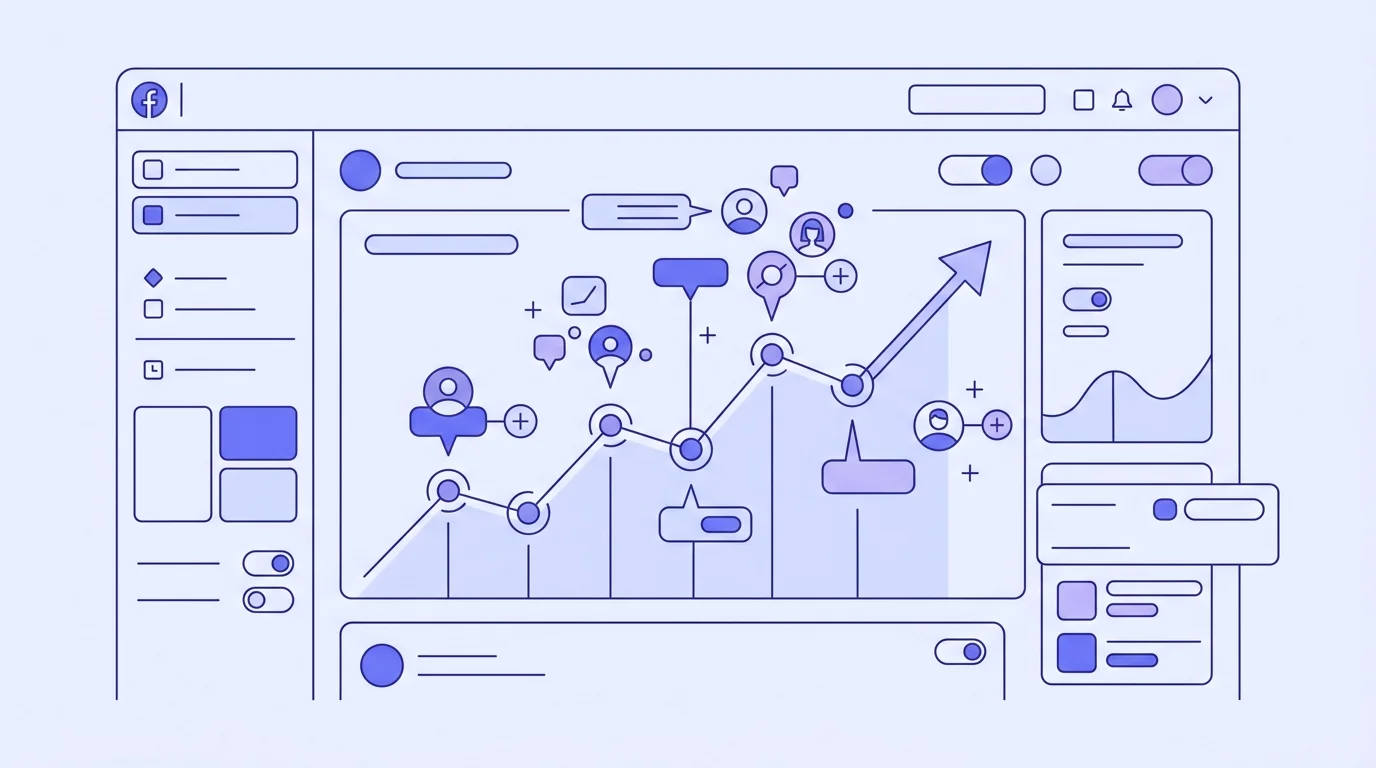 Facebook Ads Manager showing 494 leads generated at scale
